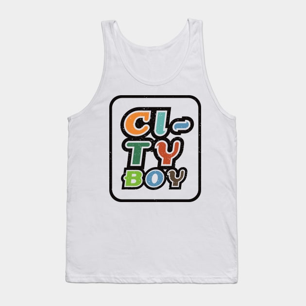 City Boy Tank Top by ScottyWalters